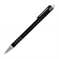 Officetop Rubberized Retractable Ballpoint Pen - Black OF525394